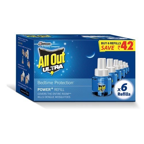 Buy 5 Get 1 Free All Out Ultra Clear Refill Saver 270ml