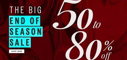 NNNOW Big End Of Season Sale: Upto 80% OFF On Fashion