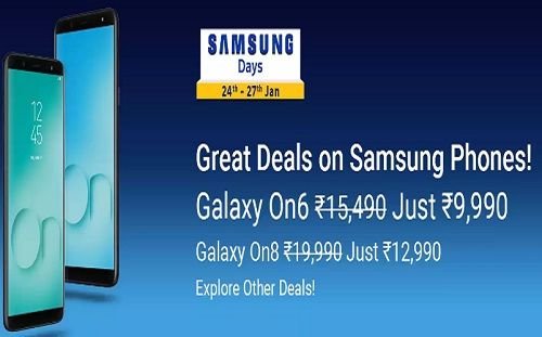 Flipkart Samsung Days: Great Deals on Samsung Smartphones