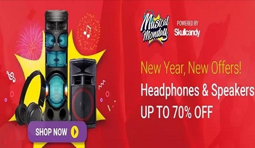 Flipkart Musical Monday: Upto 70% Off On Headphones & Speakers