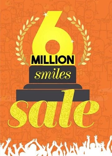 Pepperfry Six Million Smiles Sale: Upto 50% Off + 10% Extra Cashback