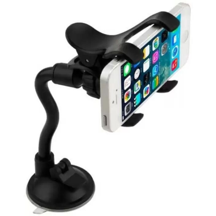 Brand New Car Mobile Holder For Windshield (Black)