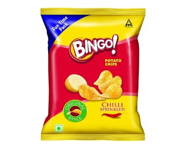 Bingo Chilli Sprinkled, 130g @ Rs. 25