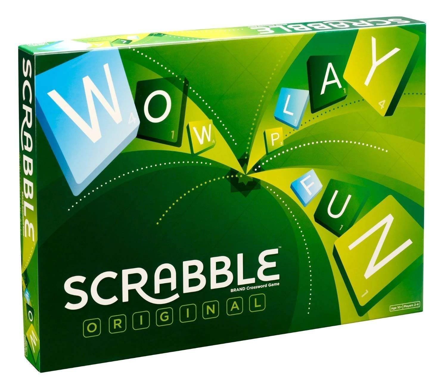 Buy Mattel Scrabble Board Game For Unisex Multicolor