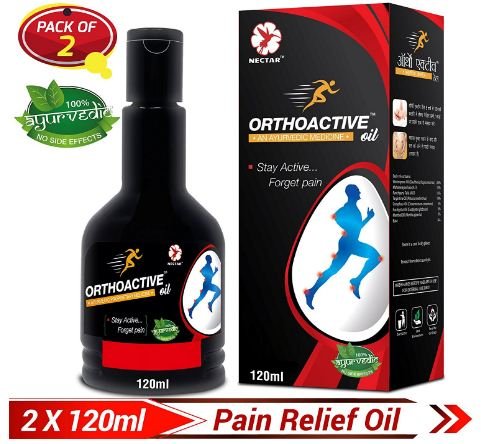 Must Buy: Dr Trust Orthoactive Pain Relief Oil - 120 ml (Pack of 2)