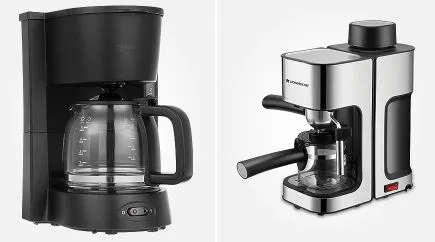 Buy Drip and Espresso Coffee maker at up to 75% discount