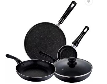 Bergner Mars Induction Cookware Set (4 Piece) @ Rs. 999