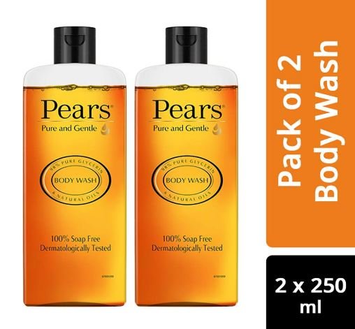 Pears Pure Body Wash, 250ml (Pack Of 2) at Rs. 260