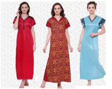 Minimum 70 % Off Women Nighty Starts at Rs.160