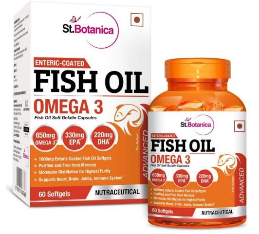 StBotanica Fish Oil 1000mg (Double Strength) @ Rs. 499