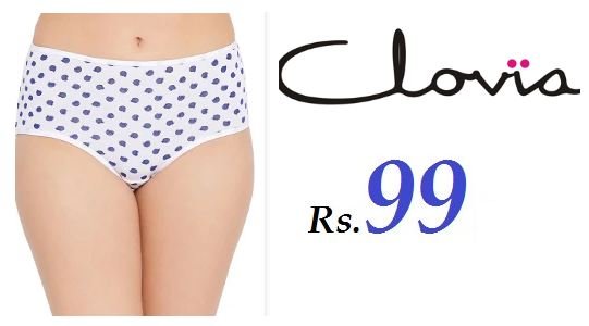 Clovia: Panties at 99 | Pick any 5 to get 99 Each