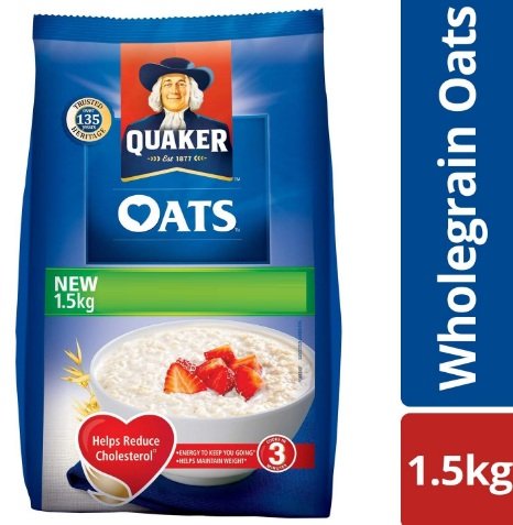 Super Value Pack: Quaker Oats, 1.5kg @ Rs. 133