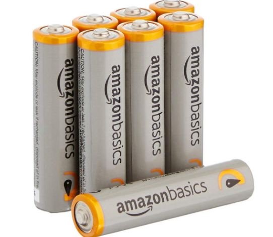 AmazonBasics Non-Rechargeable Batteries (8 Pack) @ 189