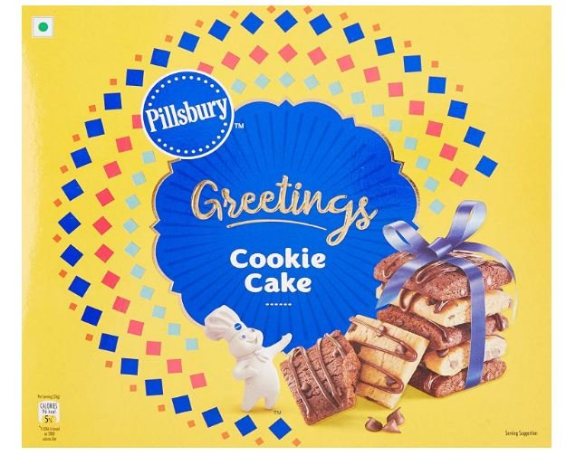 Pillsbury Cookie Cake 276g (12 Single Packs ) @ Rs. 75