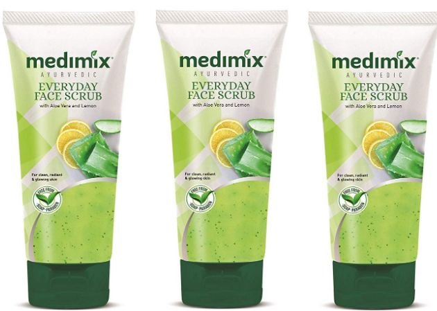 Medimix Ayurvedic Face Scrub 100 Ml Pack of 3 @ Rs. 199