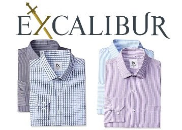 Excalibur Fit Formal Shirt (Pack of 2) @237 + FREE Shipping