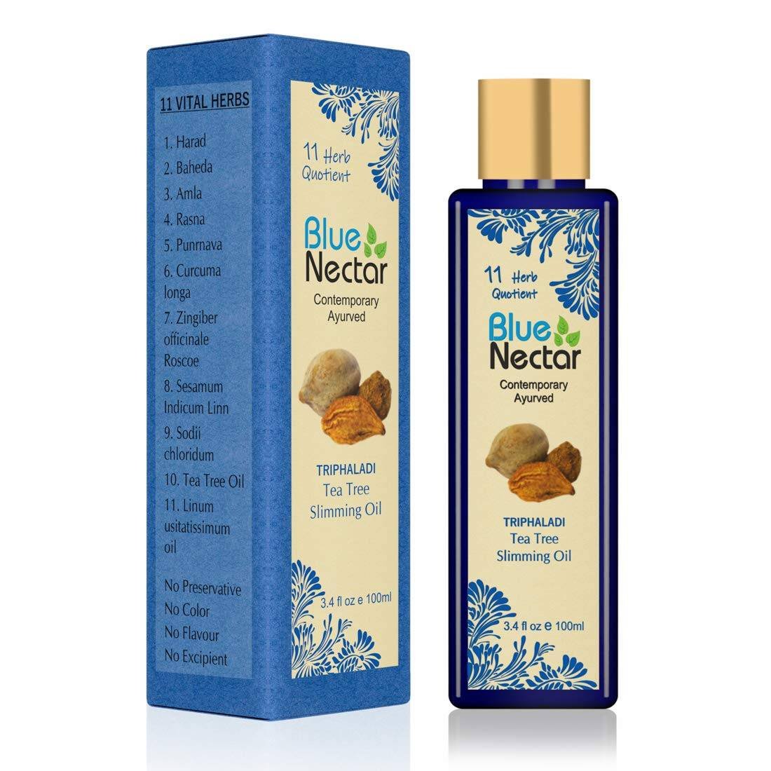 Blue Nectar Ayurvedic Anti Cellulite & Ayurvedic Slimming Oil 200Ml