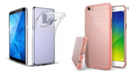 Transparent Back Cover For Samsung, Mi Mobiles @79 only