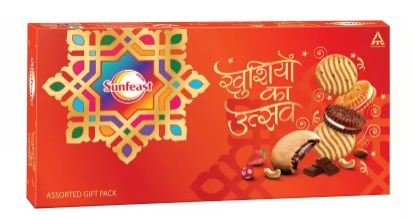 Sunfeast Assorted Gift Pack (500 g) @ Rs. 90