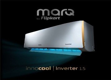 MarQ by Flipkart 1.5 Ton 5 Star Inverter AC Rs. 30999 - Flipkart