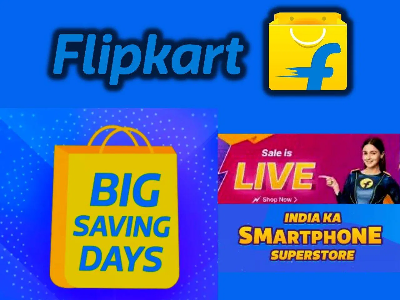 Flipkart Big Saving Days, Get Attractive Discount On latest Mobiles and electronics