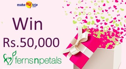 Win Worth Rs. 50,000 Travel Voucher by Ferns N Petals [Mothers Day offer]