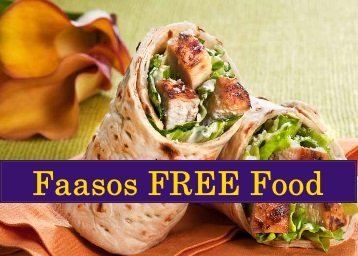 Faasos FREE Food Worth Rs.300 for Almost FREE [Trick Inside]