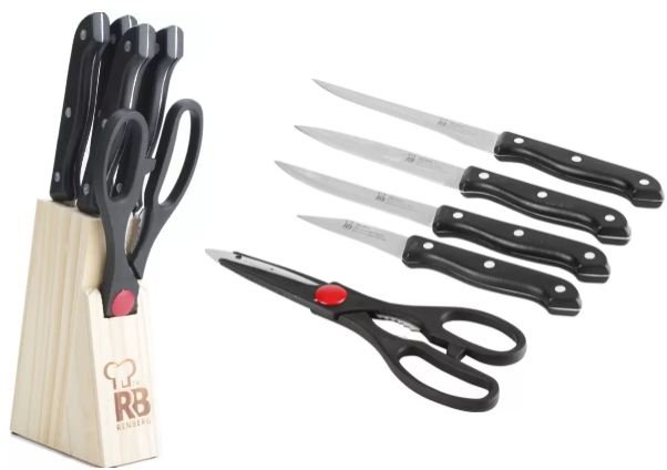 Renberg RB-8810 Stainless Steel Knife Set (Pack of 6) @ 269