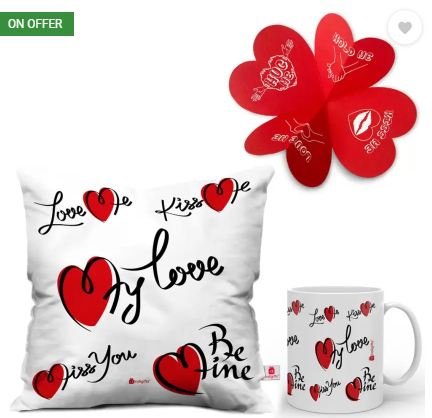 Valentine Day Gift Set from Rs. 99 + Flipkart Assured