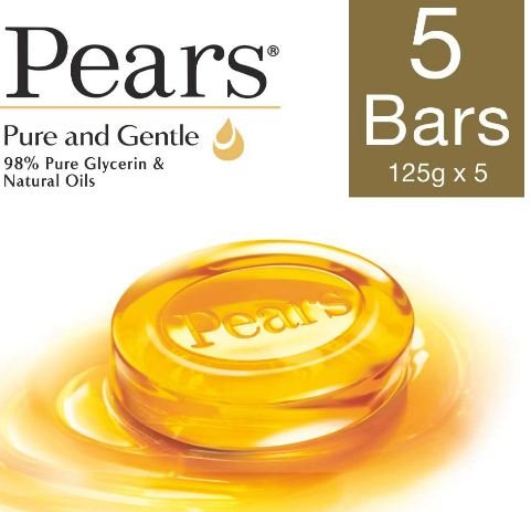 Pears Bathing Bar, 125g (Pack Of 5) @ Rs. 186