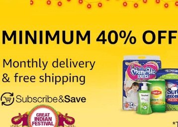 Diwali Special : 40% - 80% off on Daily Essential Products From Rs.10