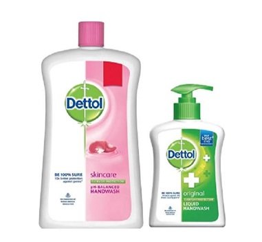 Free Dettol Handwash 200 ml with 900ml Handwash at Rs. 199