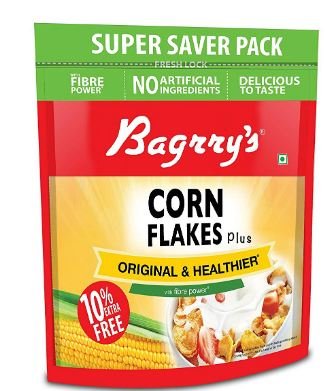 Flat 50% Off on Bagrry's Corn Flakes, 800g (with Extra 80g) @ Rs. 149