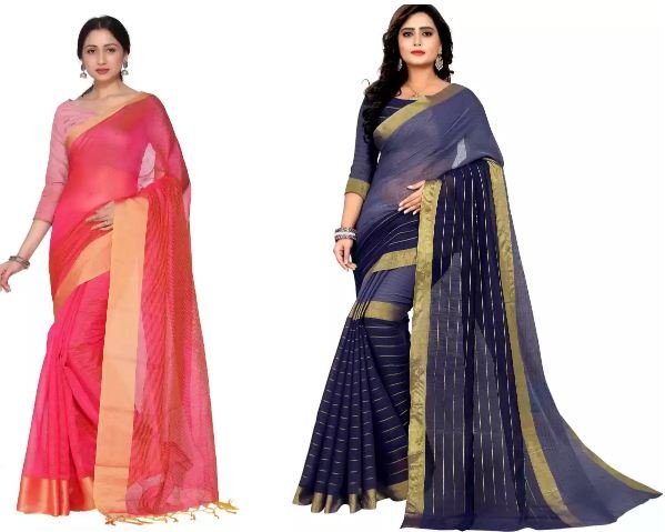Minimum 70% - 80% Off On Women Sarees From Rs. 203