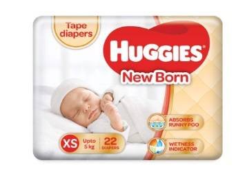 Huggies Ultra Soft XS Size Diaper Pants, 22 Count at just Rs. 211