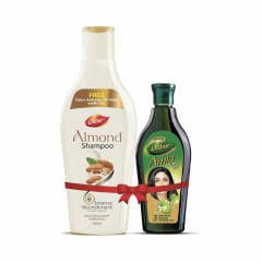 Dabur Almond Shampoo, Free Amla Hair Oil at Rs. 157