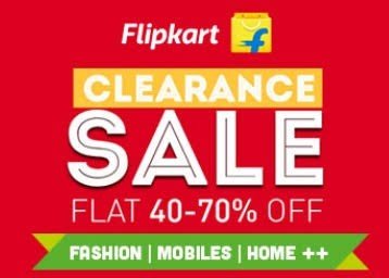 Flipkart - Stock Clearance Flat 70% & 80% off
