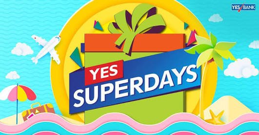 Amazon Yes Superdays : 10% off on Rs. 10000 with Yes Bank Credit Card