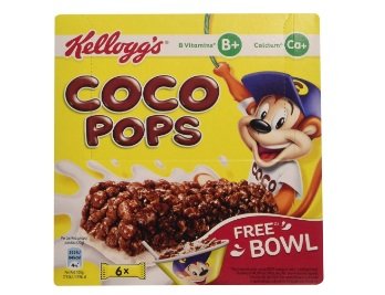 FREE Bowl on Kellogg's Coco Bar (Pack of 6 ), 120g @ Rs. 350
