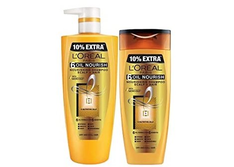 Flat 40% off : Loreal Paris Shampoo Combo pack of 2 @ 429