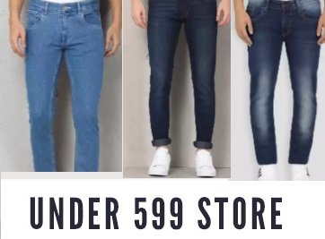 People, Newport, Billion Men Jeans Under Rs. 599 @ 75% off