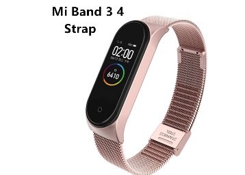 Ali express- Mi Band 3 4 Wrist Strap Metal Stainless Steel @ Rs. 238