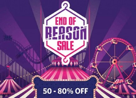 Myntra End Of Reason Sale: Up to 80% Off on Fashion Sale