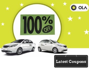 Get Upto 100% Off on Ola Cab Booking For New Users