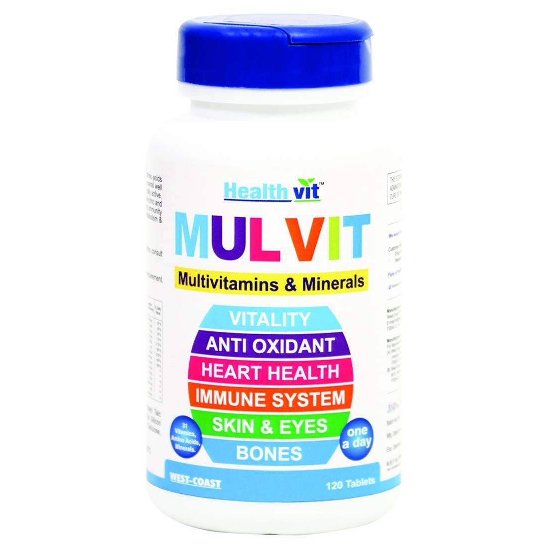 HealthVit Mulvit A To Z Multivitamins & Minerals