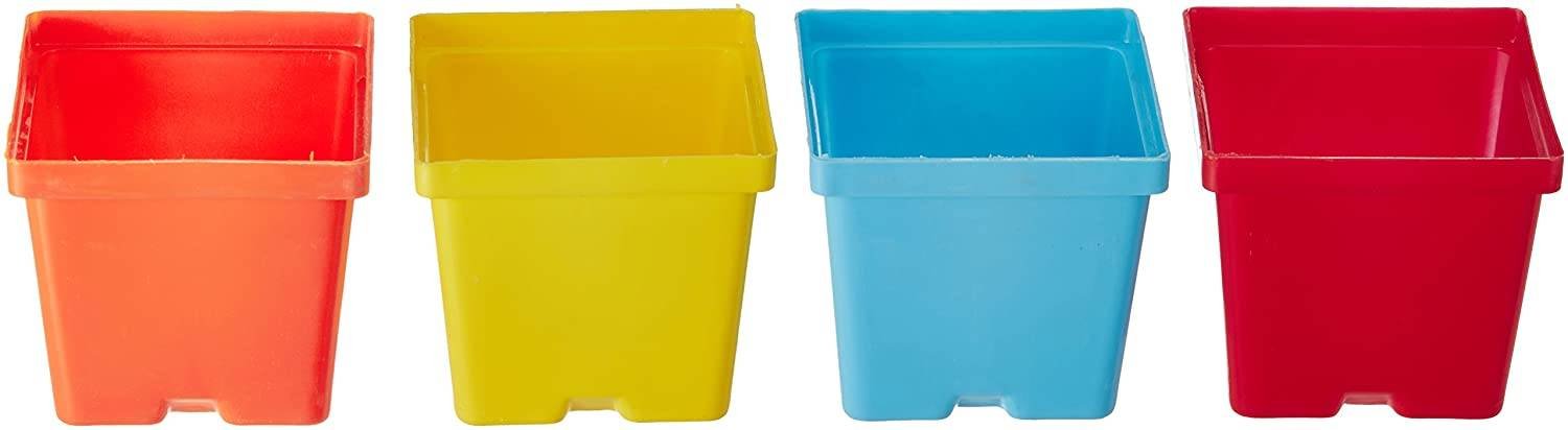 Malhotra Plastic Plastic Gift Pot Set (Multicolored, 8-Pieces)