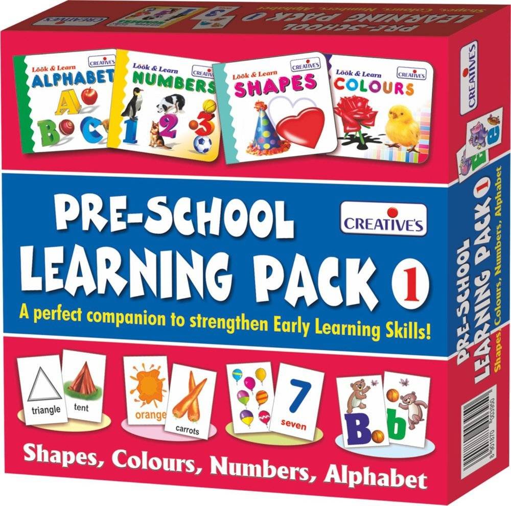 Buy Creative Education Pre-School Learning, Pack