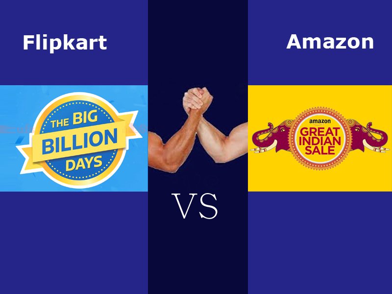 Small Money, Big Sales: Amazon Great Indian Festival VS Flipkart Big Billion Days