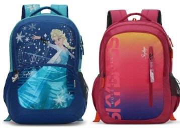 Amazon - School Bags and Backpacks Upto 70% off