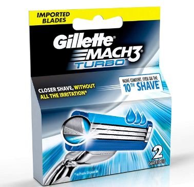 Gillette Shaving Razor Blades 2s Pack @ Rs. 264 | Imported Blade